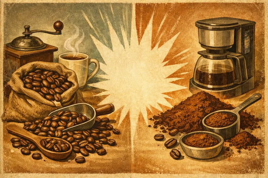 Whole Bean vs Ground Coffee: Which Wins?